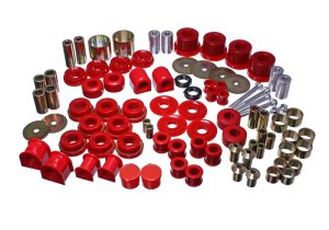 Ford Mustang Suspension Bushing Kit - Energy Suspension - Hyper-Flex System - Red - `15-`16 Ford Mustang Suspension Bushing Kit - Energy Suspension - Hyper-Flex System - Red - `15-`16